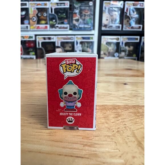 BITTY Krusty the Clown Funko Pop #04 Simpsons Animation TV Television Show FOX - Picture 2 of 6